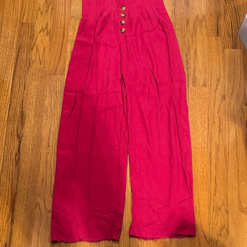 House of Harlow 1960 x Revolve Pink Wide Leg Pants